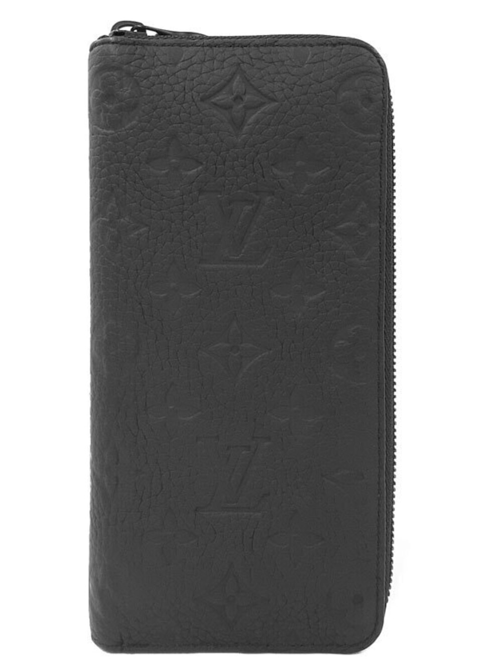 Louis Vuitton Taurillon Monogram Zippy Wallet Vertical Round Zipper Long